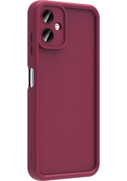 Samsung Galaxy A06 Kılıf Kamera Korumalı Ananas Kapak - Pembe