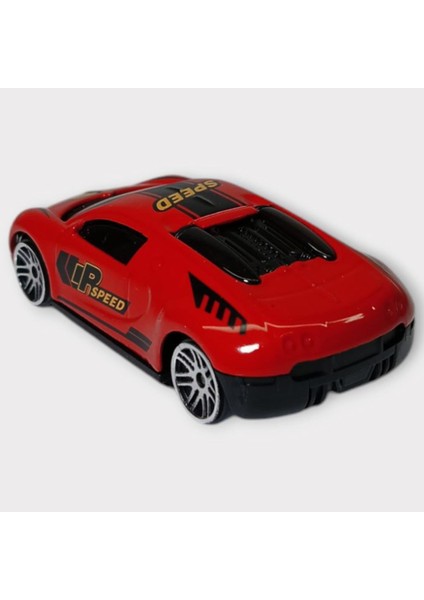 Metal Mini Arabalar 8 cm - Kırmızı - 4 (Lisinya) modelleri