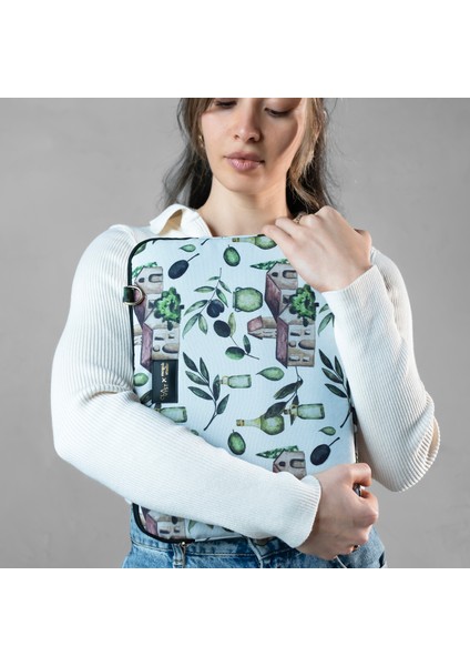 Aegean Laptop Case 13"&14"- Zeytin Desenli Laptop&macbook&ıpad Kılıfı fiyatları