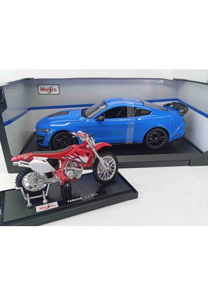 Dianomi/maisto 1:18 Ölçek 2020 Shelby Gt 500// 1:18 Yamaha YZ-450 F fiyatları