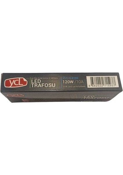 Ycl 12V LED Trafosu 10A 120W 10 Metre - Ylt-S 4100