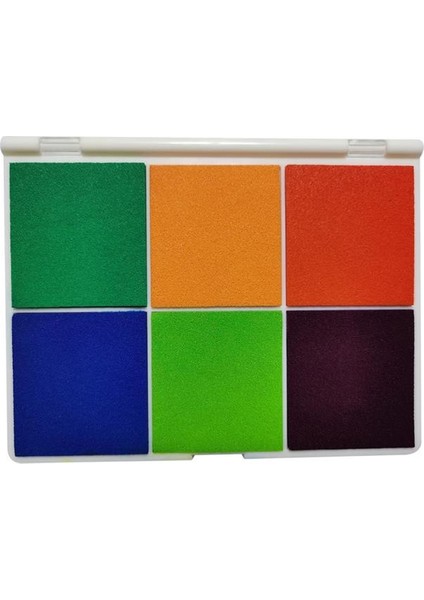 6 In 1 Arada Istampa Büyük Boy 165*127MM Çok Renkli Mürekkep Pedi indirimleri