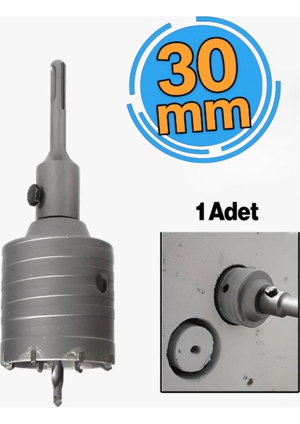 Beton Buat Açma Ucu Set 30 mm