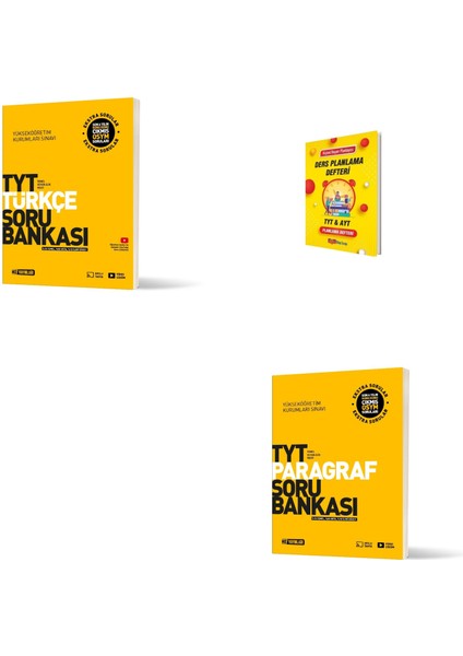 Tyt Türkçe ve Paragraf Soru Bankası + Planlama Defteri