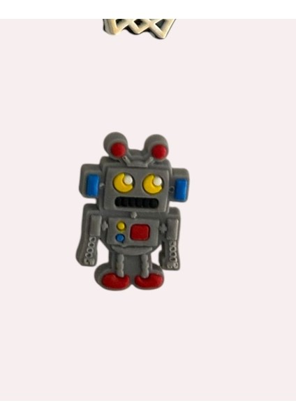 Terlik Süsü Robot Figürlü 1 Adet Jibbitz