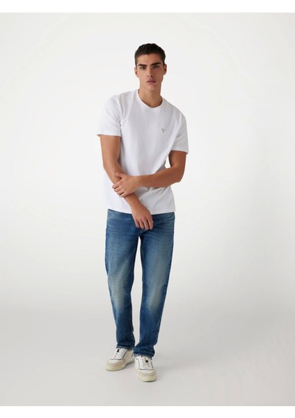 Ss Cn Patch Tee Erkek Beyaz T-Shirt M4YI0AKCCM1-G011