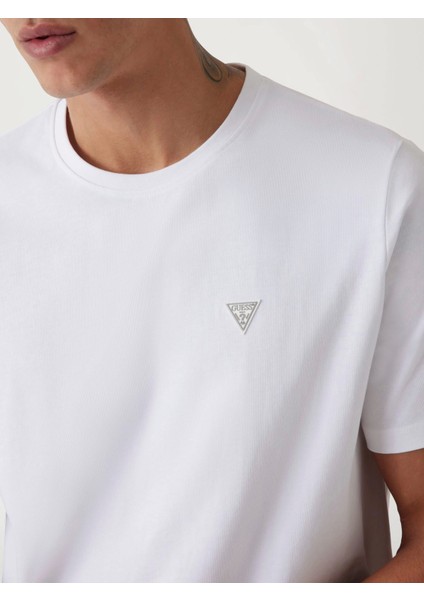 Ss Cn Patch Tee Erkek Beyaz T-Shirt M4YI0AKCCM1-G011
