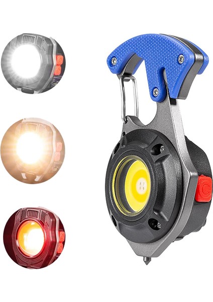 Powermaster W5147 Şarjlı Ledli Anahtarlık Işıldak El Feneri Lamba Aydınlatma