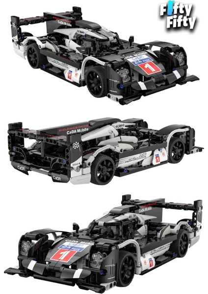 Cada Siyah Yarış Arabası Uzaktan Kumandalı -C51307W (427 Parça) Oyuncak Yapım Seti fiyatları
