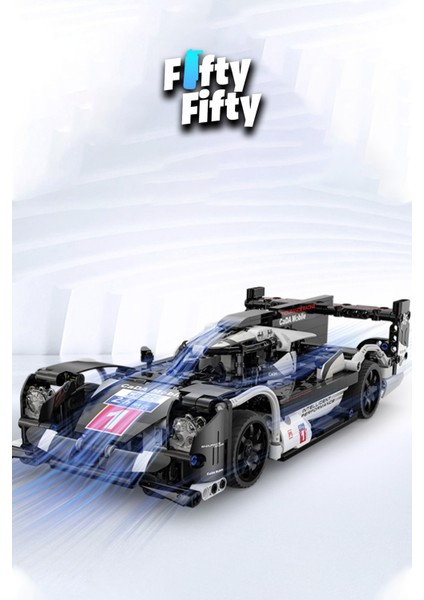 Cada Siyah Yarış Arabası Uzaktan Kumandalı -C51307W (427 Parça) Oyuncak Yapım Seti fırsatları