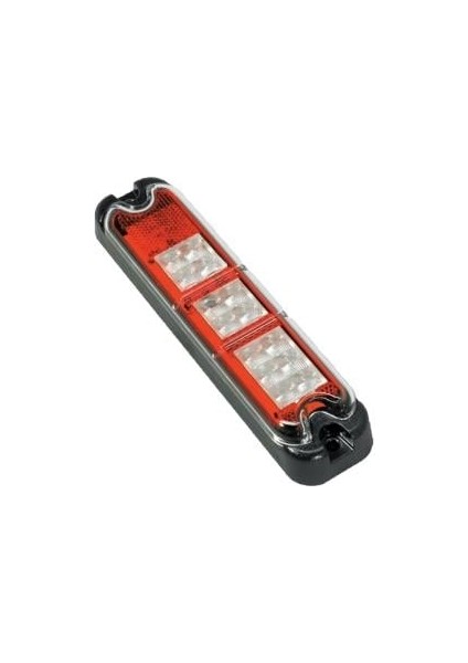 12V-24V Stop Lambası (Ledli) (4 Fonksiyonlu) (190*50*30 Mm)