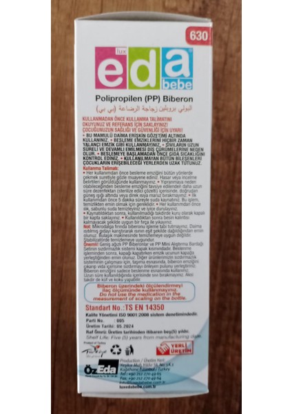 Lüks Eda Biberon 150 ml