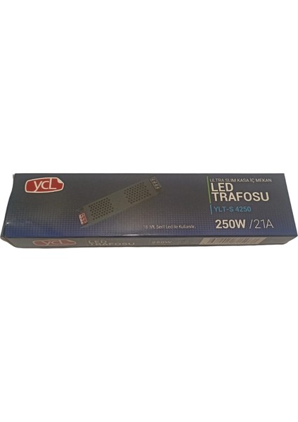 Ycl 12V Şerit LED Trafosu 250W 21A 18 Metre - Ylt-S 4250 indirimleri