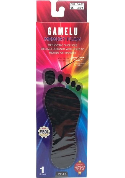 Gri Ortopedik Memort Foam Visco Tabanlık fiyatları