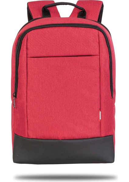 Metrashop BP-TW1702 Twin Color 17" Uyumlu Notebook Çantası, Kırmızı
