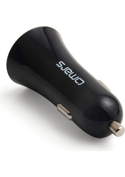 Metrashop Omars 3.4A 17W Çift USB Çıkışlı Araç Şarj Cihazı
