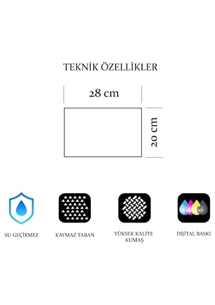 Metrashop Monkey Gaming Oyuncu Mouse Pad