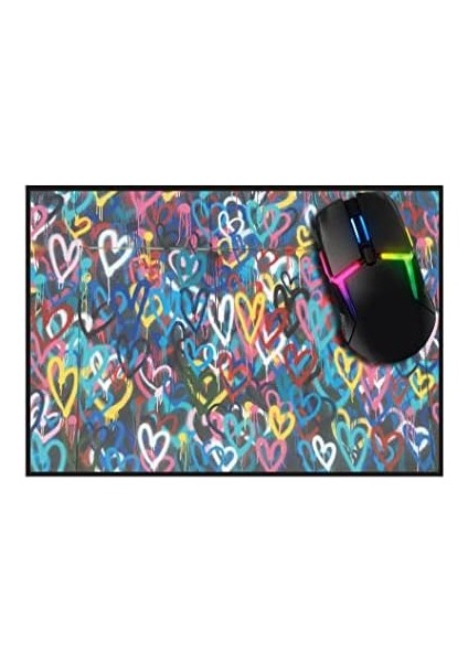 Metrashop Hearts Gaming Oyuncu Mouse Pad