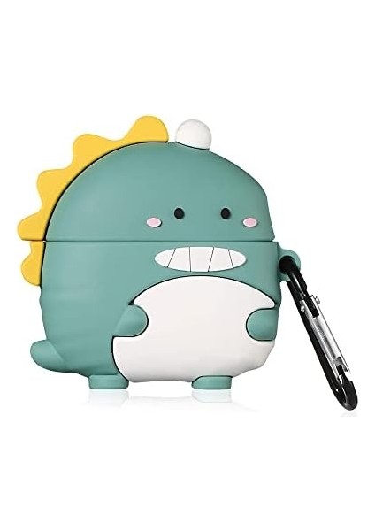 Metrashop Freebuds 4 Için Kılıf Cartoon Figürlü Silikon Crtn-Fgr-Ct-Dnzr-Ysl [freebuds 4 ile Uyumlu Kılıf - Açık Yeşil] fiyatları