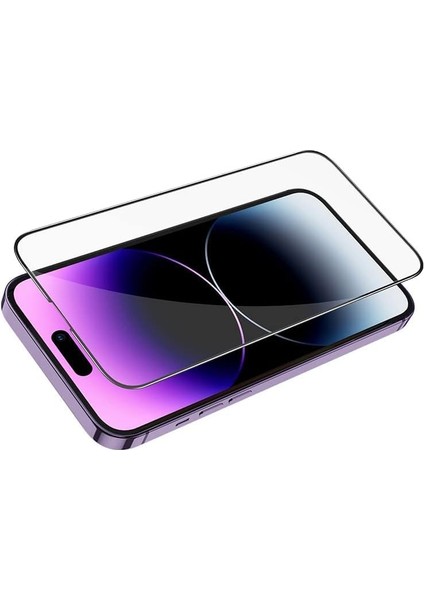 Apple iPhone 15 Için Ekranı Tam Kaplayan Nano Esnek Cam Parlak Ekran Koruyucu Nano Esnek Temperli Cam