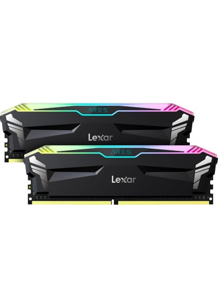 Metrashop 16GB (2X8GB) Ares Rgb Ddr4 Ram 3600MT/S CL18 1.35V Masaüstü Bellek, Intel Xmp 2.0 ve Amd Ryzen ile Uyumlu, Siyah (LD4BU008G-R3600GDLA)