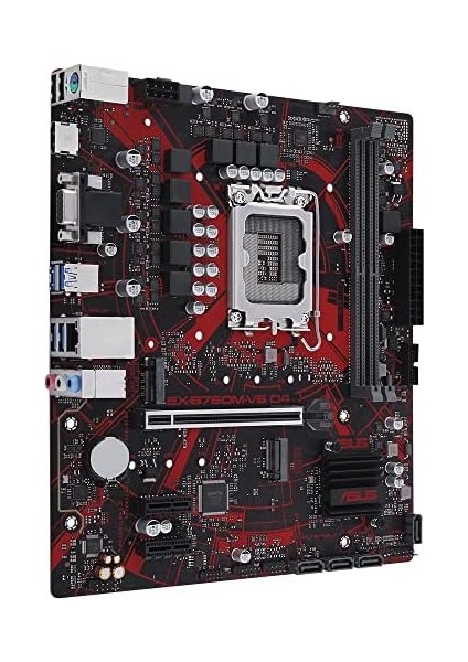 Metrashop EX-B760M-V5 D4-Csm Intel B760 LGA1700 Ddr4 5333 HDMI VGA Çift M2 Usb3.2 2.5gbit Lan Matx 5x Protectıon Iıı Anakart