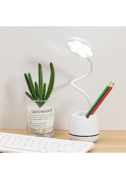 Telefon Tutuculu Masa Lambası, 360° Esnek Okuma Lambası, 3 Parlaklık, 3 Renk Sıcaklığı, USB Şarj Edilebilir Pil, Göz Koruması, 24 LED Kıskaçlı Lamba, Yatak Çalışma Masası Lambası fiyatları