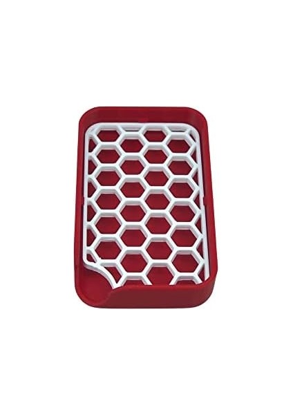 Metrashop Renk Sabunluk (Kırmızı - Beyaz) fiyatları