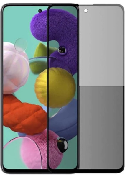 Es Xiomi Redmi Note 11 Pro Gizli Hayalet Ekran Koruyucu, Yandan Görünmeyen Full Ekran Koruyucu Cam, Tam Gizlilik Tam Koruma.