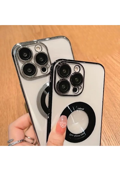 Colnel Apple iPhone 11 ile Uyumlu Efsane Telefon Kılıfı Mercek ve Hoparlör Korumalı Magsafe ile Uyumlu Ip 11 (Gold Altın)