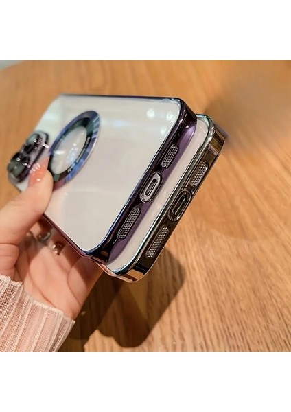 Colnel Apple iPhone 11 ile Uyumlu Efsane Telefon Kılıfı Mercek ve Hoparlör Korumalı Magsafe ile Uyumlu Ip 11 (Gold Altın)