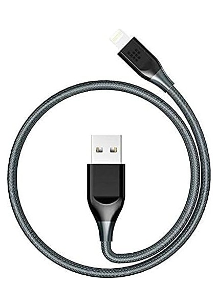 Metrashop LTA14 Çift Örgülü Lightning Şarj Kablosu, 1.2 Metre