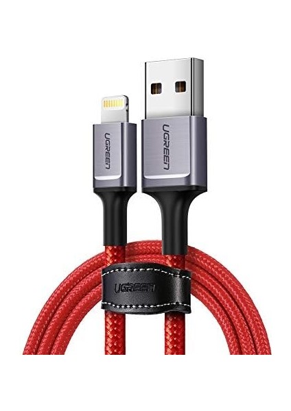 Metrashop USB To Lightning iPhone Örgülü Data ve Şarj Kablosu 1 Metre fiyatları