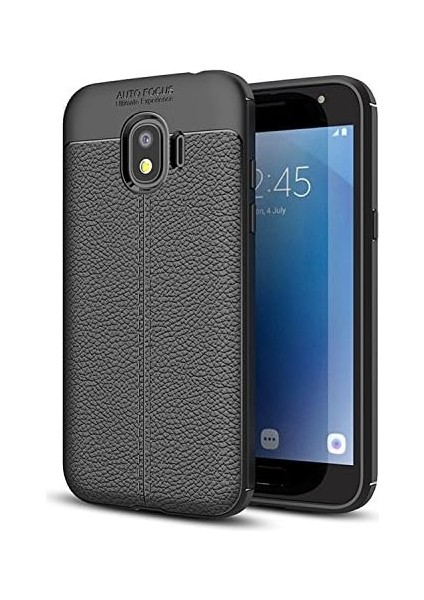Samsung Galaxy J4 Için Kılıf Deri Dokulu Silikon Siyah [Samsung Galaxy J4 ile Uyumlu Kılıf - Siyah] modelleri