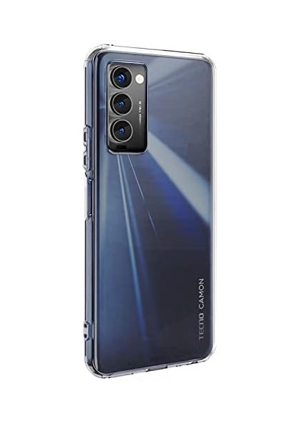 Metrashop Tecno Camon 18P Için Kılıf Transparent Soft Şeffaf [camon 18P ile Uyumlu Kılıf - Şeffaf]