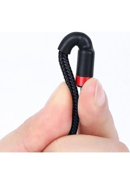 Metrashop Cafule, 20 W 3.0 A Usb-C & Usb-C Hızlı Şarj & Data Aktarımı Kablosu, 1 Metre, Kırmızı - Siyah