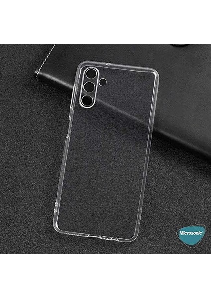 Metrashop Galaxy A54 Için Kılıf Transparent Soft Beyaz [galaxy A54 ile Uyumlu Kılıf - Beyaz]