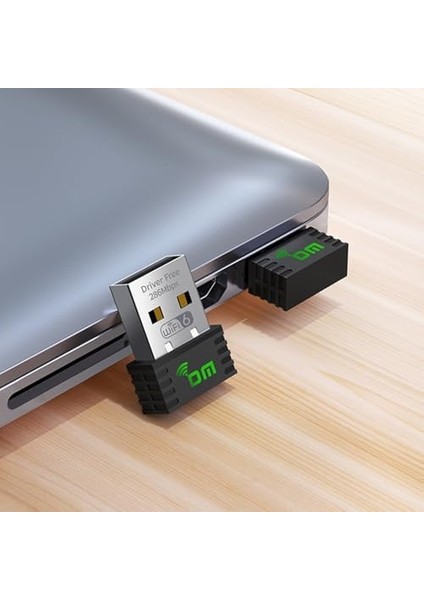 Metrashop AD086 Wifi 6 USB Wireless Adaptör Wifi Alıcı Verici Access Point