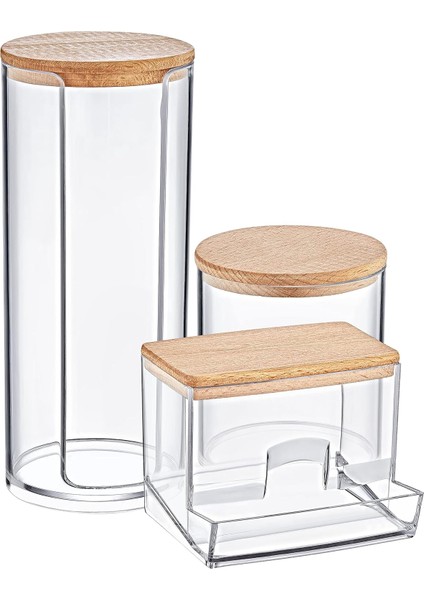 Metrashop Kapak 3 Lü Akrilik Organizer Set