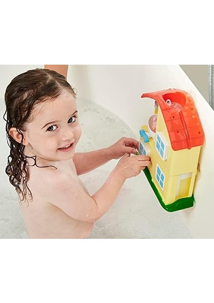 Metrashop Tomy Peppa'nın Banyo Oyun Evi Seti