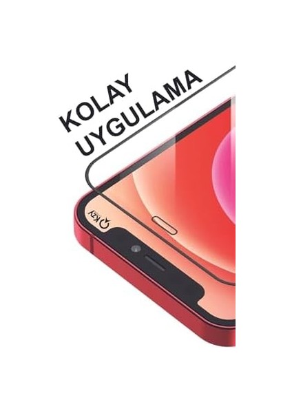 Metrashop Iletişim Xiaomi Redmi Note 13 Pro ile Uyumlu Tam Kaplayan 21D Temperli Ekran Koruyucu Cam