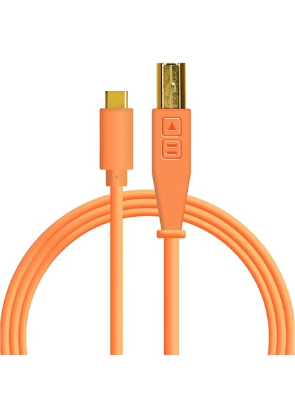 Metrashop Techtools Chroma Cables Usb-C To B - 1.5mt | Neon Orange