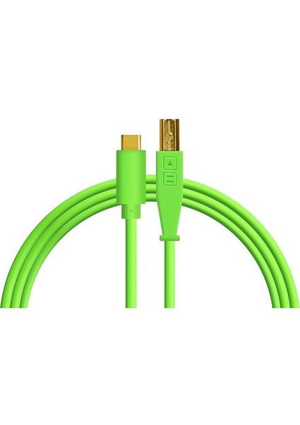 Metrashop Techtools Chroma Cables Usb-C To B - 1.5mt | Green
