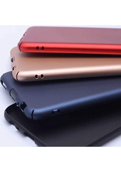 Samsung Galaxy S8 Plus Uyumlu Sert Rubber Silikon Kılıf (Siyah)