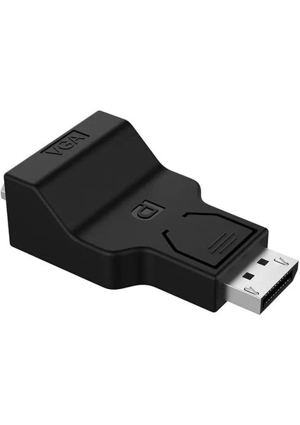 Metrashop Plus PX-1321 Display Port To VGA Çevirici, Dp To Vga, Display To VGA Görüntü Aktarıcı Çevirici, Dönüştürücü