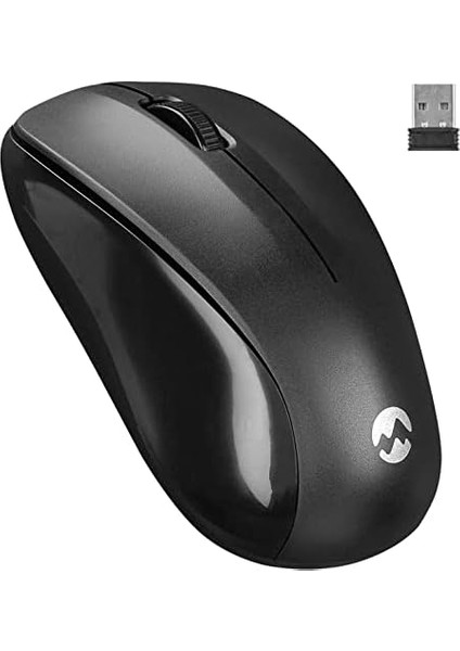 Metrashop KM-6852 Siyah USB Kablosuz Combo Q Standart Klavye + Mouse Set