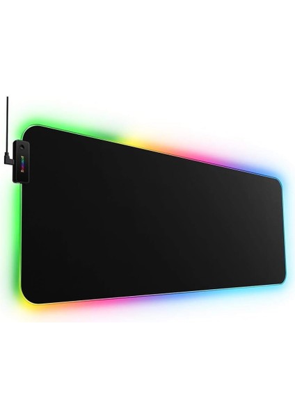 Metrashop Spire 80 x 30 cm Rgb Gaming Oyuncu Mousepad