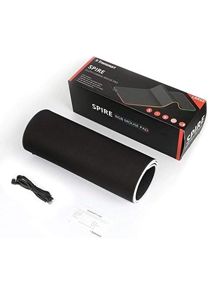 Metrashop Spire 80 x 30 cm Rgb Gaming Oyuncu Mousepad