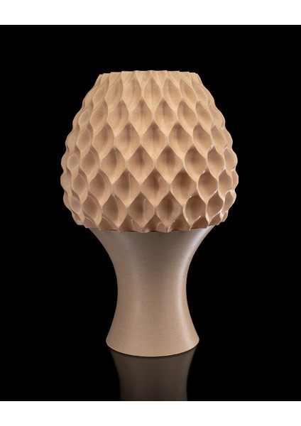 Lumiglow Serisi Geometrik Desenli Masa Lambası