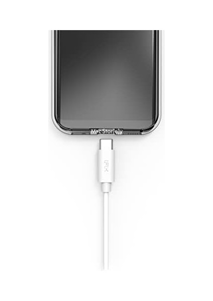 Metrashop Type-C Kablosu Usb-C Kablo iPhone iPad MacBook Android Uyumlu Şarj ve Data Kablosu 200CM